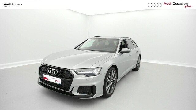 Argent fleuret métallisé Utilisé 2024 Audi A6 S-Line Break | 64 900 € - Image 1/4