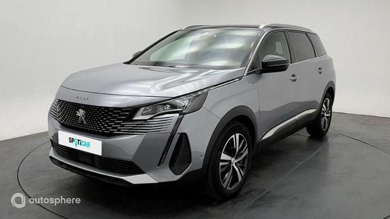 Gris Utilisé 2024 Peugeot 5008 GT SUV | 29 888 € (Prix juste) - Image 1/4