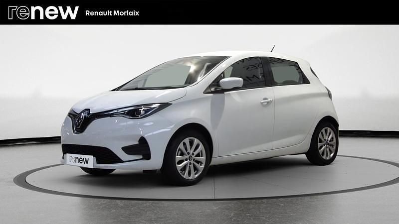 Blanc Occasion 2020 Renault Zoe Zen Citadine | 10 999 € (Prix juste) - Image 1/4