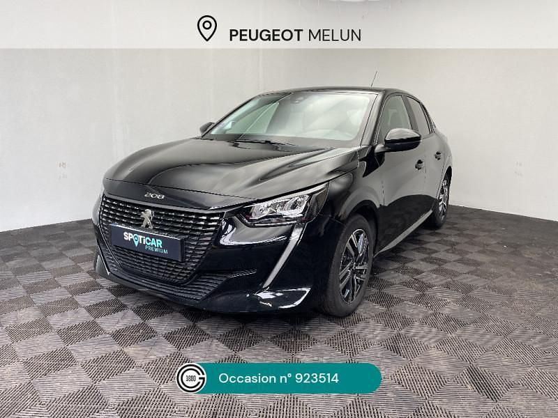 Noir Utilisé 2023 Peugeot 208 Business-Line Citadine | 14 480 € (Bon prix) - Image 1/4