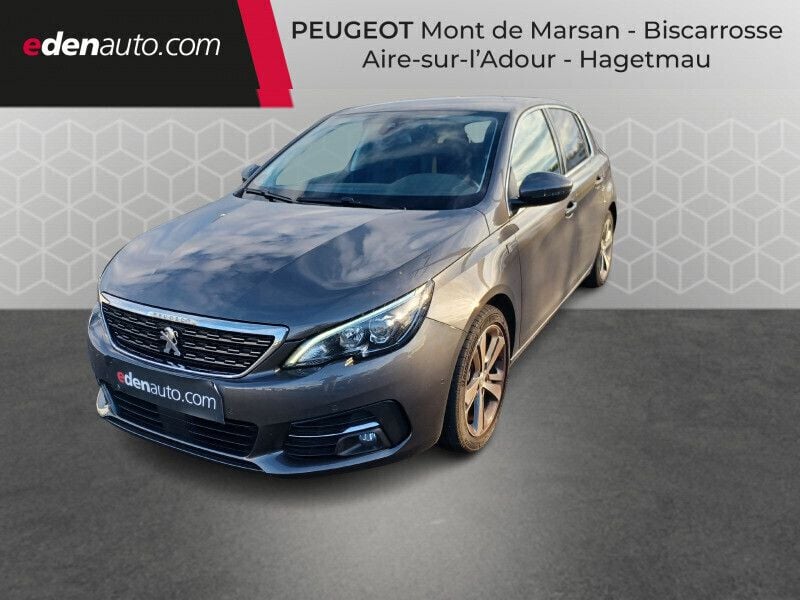 Gris Utilisé 2018 Peugeot 308 S Berline | 10 890 € (Bon prix) - Image 1/4