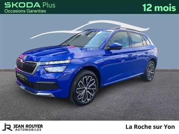 Bleu Utilisé 2022 Skoda Kamiq Ambition SUV | 16 990 € (Prix juste) - Image 1/4