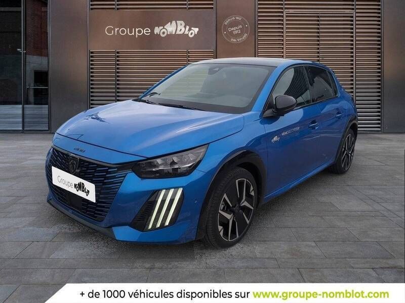 Bleu Utilisé 2025 Peugeot 208 Citadine | 27 790 € (Prix cher) - Image 1/3