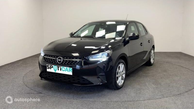 Noir Utilisé 2022 Opel Corsa Business Berline | 11 599 € (Prix juste) - Image 1/4