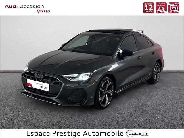Gris daytona nacré Occasion 2025 Audi A3 S-Line Berline | 37 890 € (Prix juste) - Image 1/4