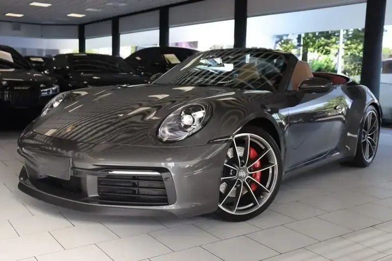 Gris Utilisé 2019 Porsche 911 Carrera Cabriolet Cabriolet | 146 900 € (Prix juste) - Image 1/4