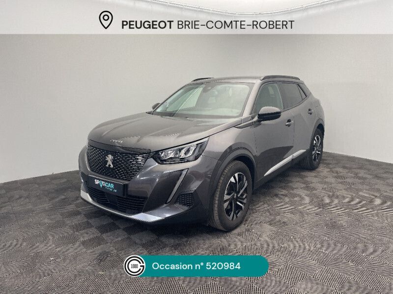 Gris Utilisé 2022 Peugeot 2008 Allure SUV | 15 290 € (Super prix) - Image 1/4