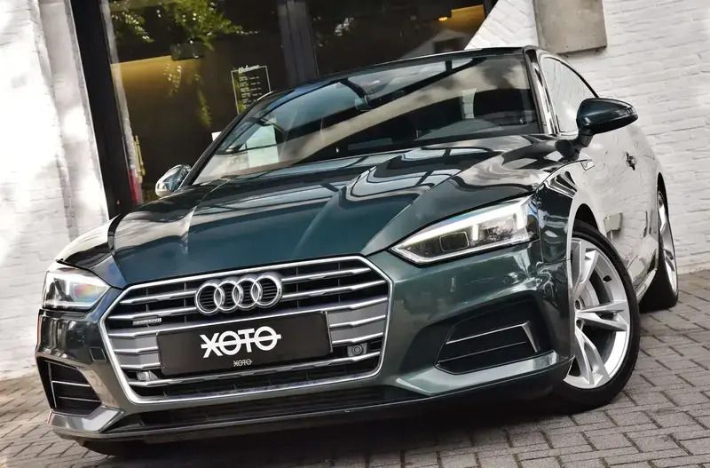Vert Utilisé 2018 Audi A5 Sport Coupé | 17 950 € (Bon prix) - Image 1/4