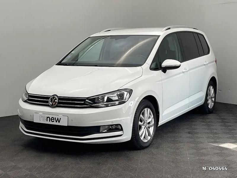 Blanc Utilisé 2016 VW Touran Monospace | 16 990 € (Prix juste) - Image 1/4