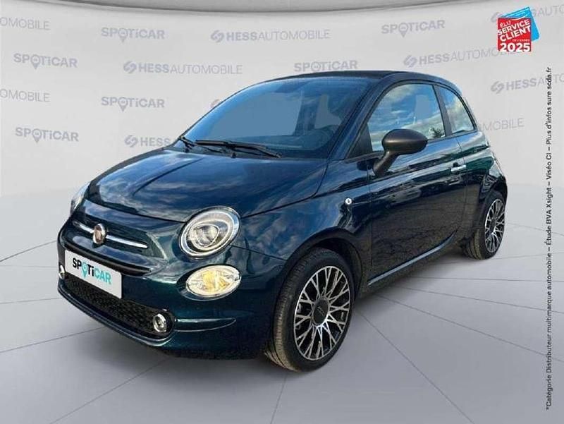 Occasion Fiat 500C S 69 ch (50 kW) 2024 Rugiada green perlé Cabriolet