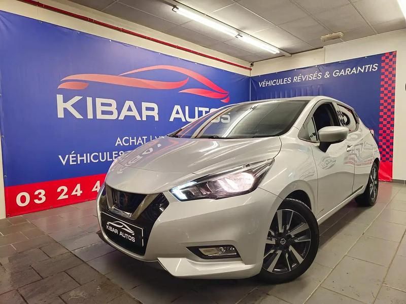 Argent Occasion 2018 Nissan Micra Berline | 8 600 € (Super prix) - Image 1/4