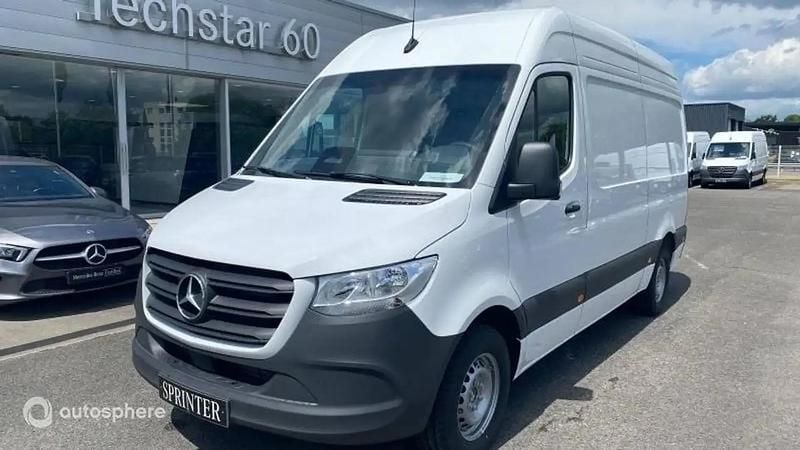 Nouvelle Mercedes Sprinter 152 ch (111 kW) 2025 Blanc Van