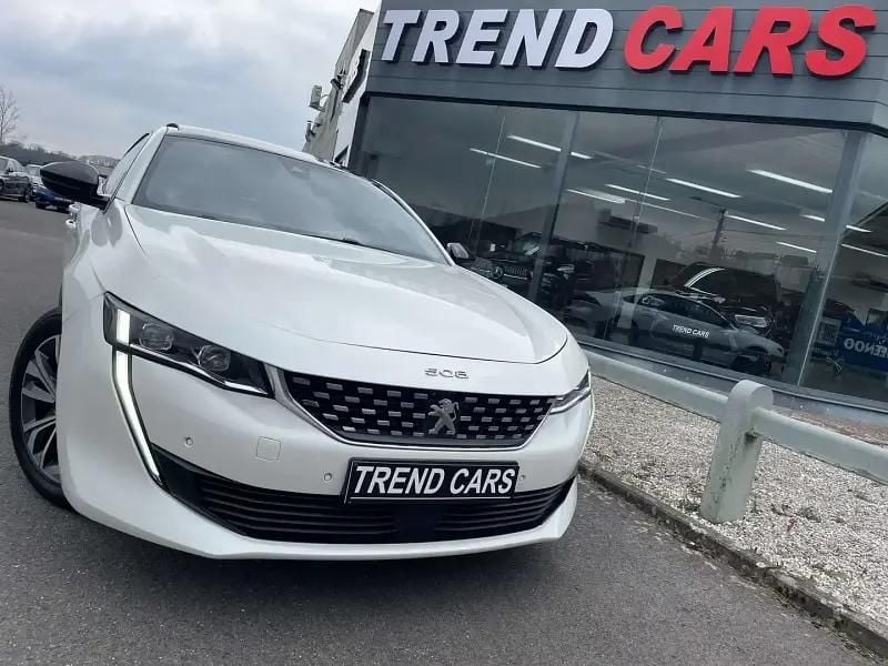 Blanc Utilisé 2019 Peugeot 508 GT-line Berline | 20 499 € (Prix juste) - Image 1/4