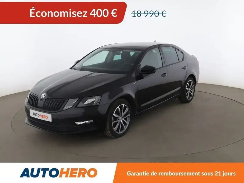 Noir Utilisé 2019 Skoda Octavia Berline | 18 590 € (Super prix) - Image 1/2