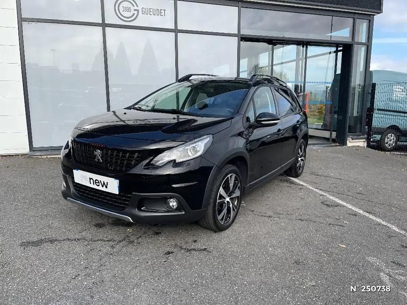 Noir Occasion 2019 Peugeot 2008 GT-line SUV | 12 700 € (Prix juste) - Image 1/4