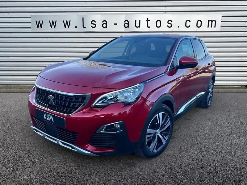 Rouge Utilisé 2019 Peugeot 3008 Allure SUV | 13 980 € (Bon prix) - Image 1/4