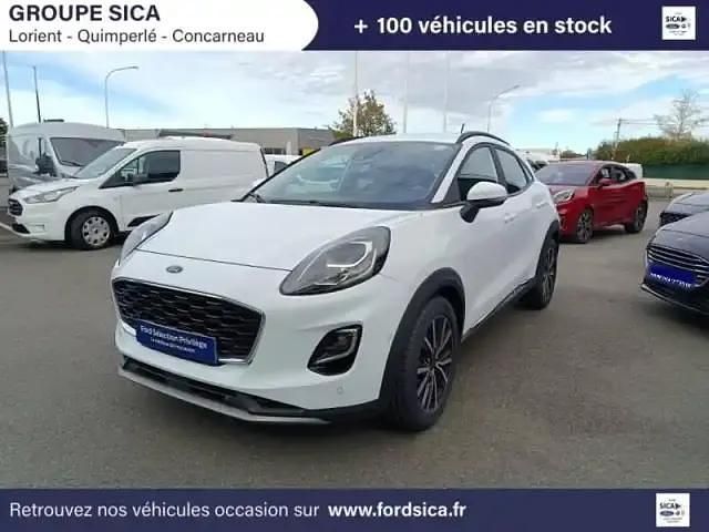 Blanc Occasion 2023 Ford Puma Viva SUV | 18 990 € (Prix juste) - Image 1/4