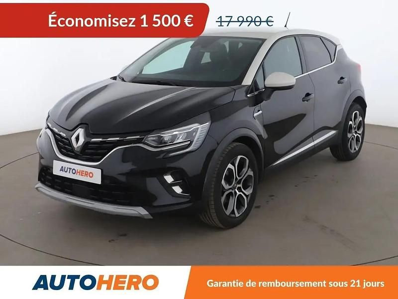 Noir Utilisé 2021 Renault Captur Intens SUV | 16 090 € (Bon prix) - Image 1/2
