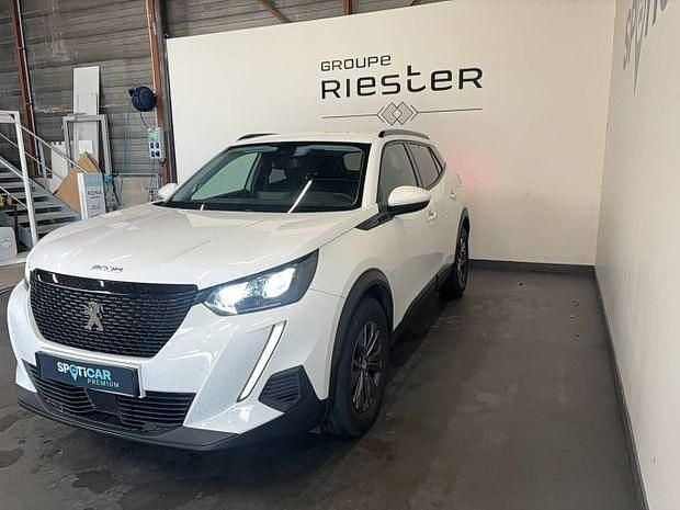 Blanc Utilisé 2021 Peugeot 2008 Style SUV | 13 980 € (Prix juste) - Image 1/4