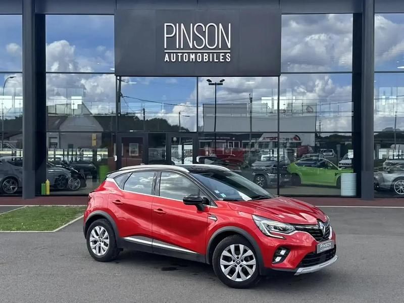 Rouge Utilisé 2021 Renault Captur Intens SUV | 15 490 € (Prix juste) - Image 1/4