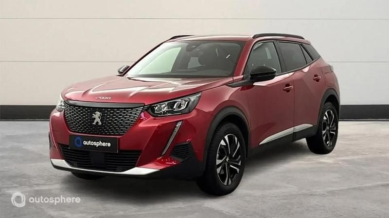 Rouge Occasion 2022 Peugeot 2008 Allure SUV | 16 299 € (Super prix) - Image 1/4