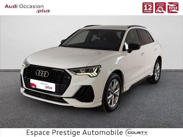 Blanc ibis Utilisé 2022 Audi Q3 S-Line SUV | 32 490 € (Bon prix) - Image 1/4