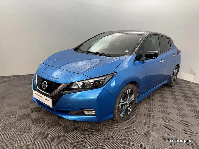 Bleu Occasion 2021 Nissan Leaf N-Connecta Citadine | 10 290 € - Image 1/4