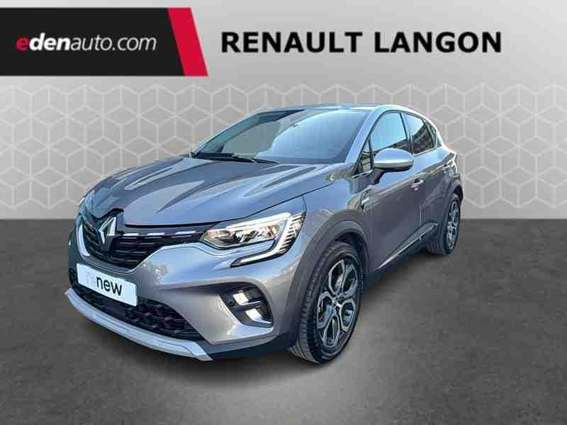 Gris Utilisé 2022 Renault Captur Intens SUV | 19 989 € (Bon prix) - Image 1/4