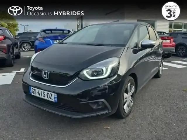 Noir cristal nacré Utilisé 2023 Honda Jazz Exclusive Citadine | 21 990 € - Image 1/4