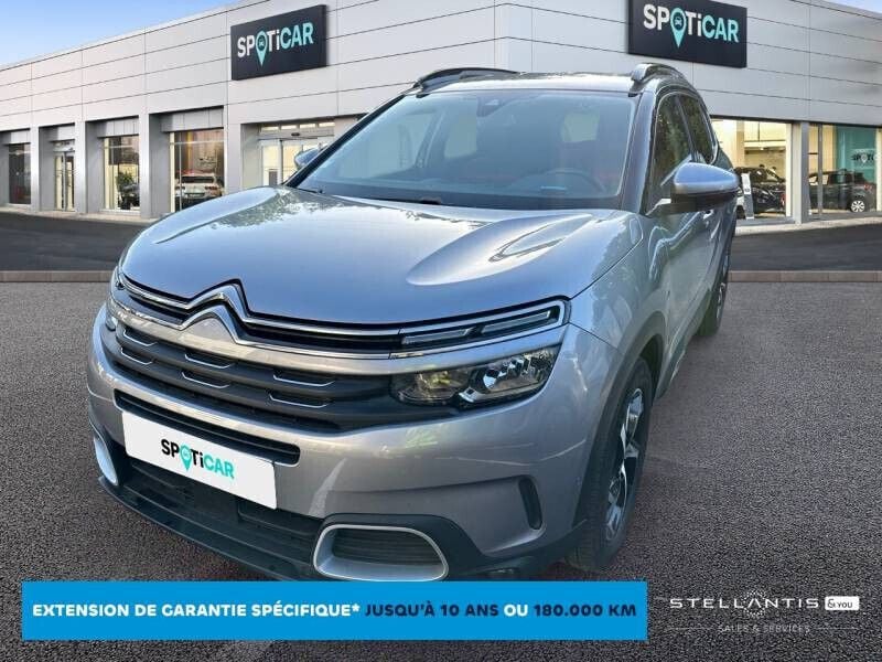 Gris Utilisé 2019 Citroën C5 Aircross Feel SUV | 15 290 € (Prix juste) - Image 1/4