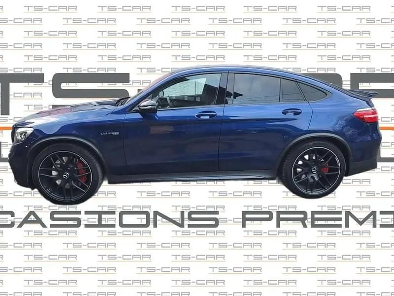 Occasion Mercedes GLC63 AMG AMG 510 ch (375 kW) 2018 Bleu Coupé