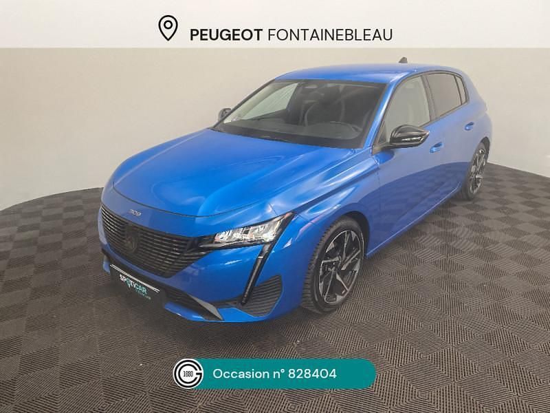 Bleu Utilisé 2021 Peugeot 308 Allure Berline | 16 870 € (Prix juste) - Image 1/4