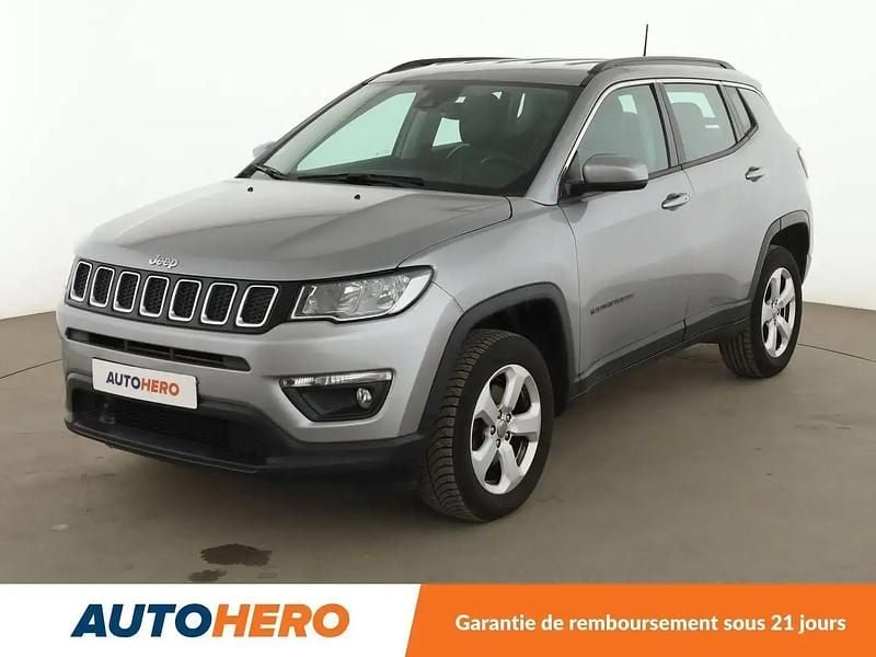 Gris Occasion 2017 Jeep Compass Longitude SUV | 16 590 € (Prix assez cher) - Image 1/2