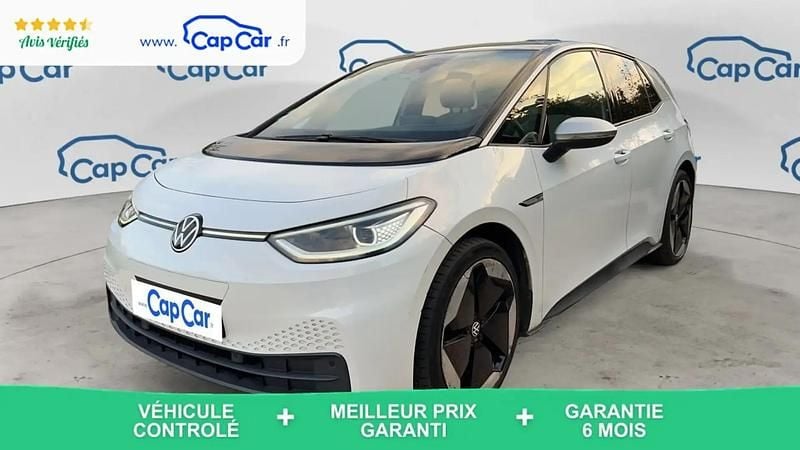 Blanc Utilisé 2020 VW ID.3 Style Citadine | 18 490 € (Super prix) - Image 1/4