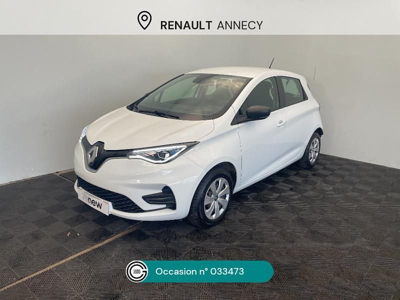 Blanc Occasion 2020 Renault Zoe Intens Citadine | 8 490 € (Super prix) - Image 1/4