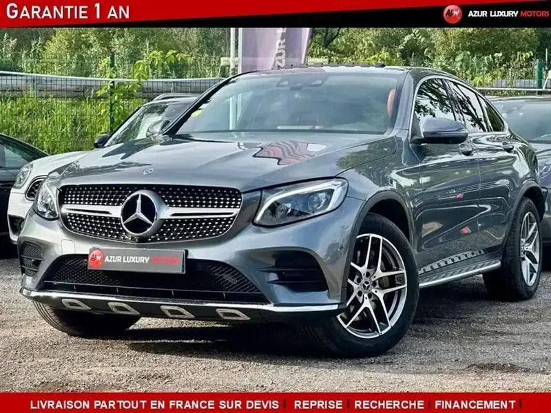 Gris Utilisé 2017 Mercedes GLC250 Coupé | 36 990 € - Image 1/4