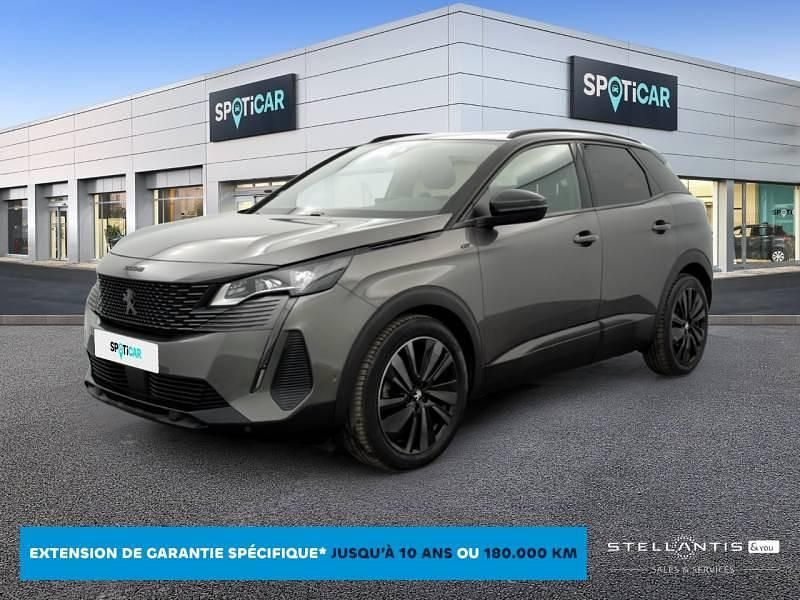 Gris Utilisé 2021 Peugeot 3008 GT | 23 490 € (Prix assez cher) - Image 1/4