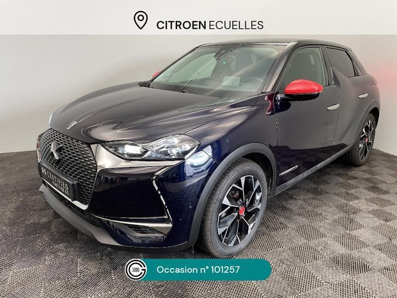 Bleu Utilisé 2021 DS Automobiles DS3 Crossback E-Tense SUV | 17 490 € (Prix assez cher) - Image 1/4