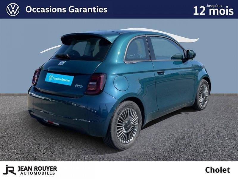 Occasion Fiat 500e 86 kW (118 ch) 2022 Vert Citadine
