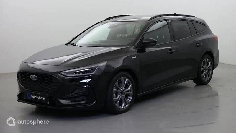 Noir Utilisé 2023 Ford Focus ST-Line Break | 20 999 € (Super prix) - Image 1/4