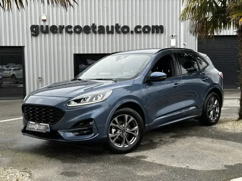 Bleu Utilisé 2023 Ford Kuga ST-Line SUV | 28 990 € (Prix juste) - Image 1/4