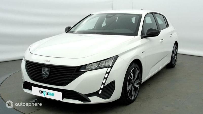 Blanc Occasion 2022 Peugeot 308 Active Berline | 16 480 € (Bon prix) - Image 1/4