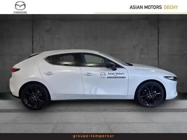 Occasion Mazda 3 Homura-Line 186 ch (136 kW) 2025 Snowflake white pearl mica Berline