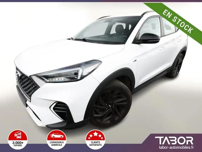 Blanc Utilisé 2020 Hyundai Tucson N Line SUV | 26 488 € (Prix assez cher) - Image 1/4