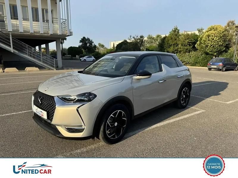 Gris Utilisé 2021 DS Automobiles DS3 Crossback E-Tense So Chic SUV | 16 000 € (Super prix) - Image 1/4