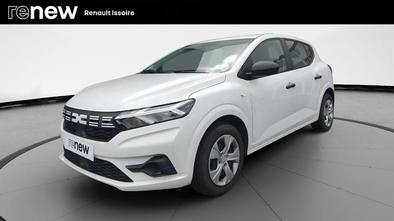 Blanc Utilisé 2023 Dacia Sandero Essentiel Citadine | 12 590 € (Bon prix) - Image 1/4