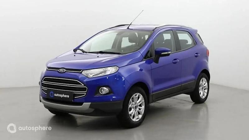 Bleu Utilisé 2017 Ford Ecosport Titanium S SUV | 10 999 € (Prix juste) - Image 1/4