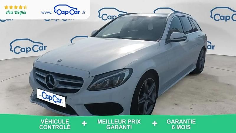 Blanc Utilisé 2016 Mercedes 220 AMG line Break | 18 490 € - Image 1/4