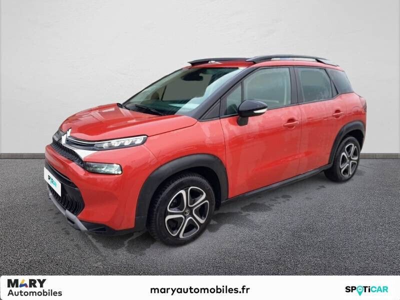 Rouge Utilisé 2021 Citroën C3 Aircross Feel SUV | 12 990 € (Prix juste) - Image 1/4