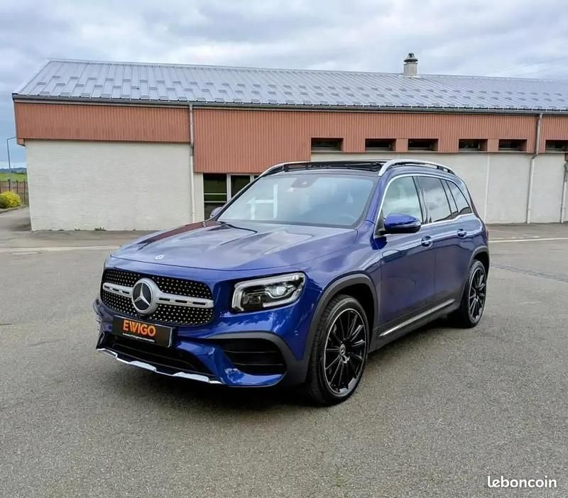 Bleu Utilisé 2022 Mercedes GLB200 AMG line SUV | 42 990 € - Image 1/4